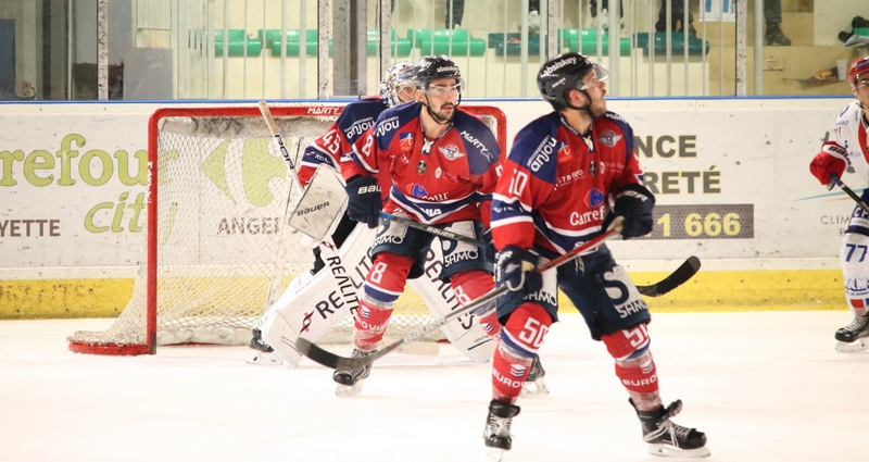 Photo hockey Ligue Magnus - Ligue Magnus : 11ème journée : Angers  vs Lyon - Une victoire dans la douleur