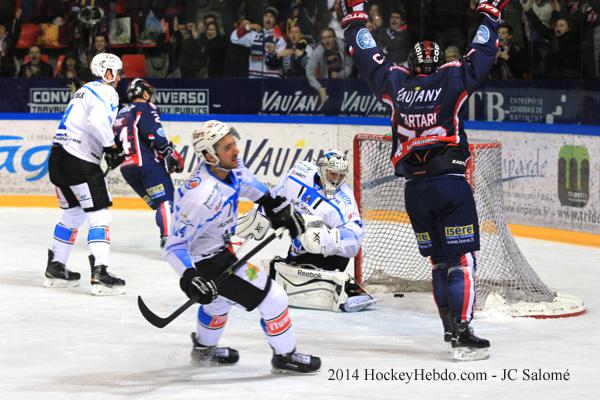 Photo hockey Ligue Magnus - Ligue Magnus : 11ème journée : Grenoble  vs Gap  - Grenoble : de la réussite et un coach