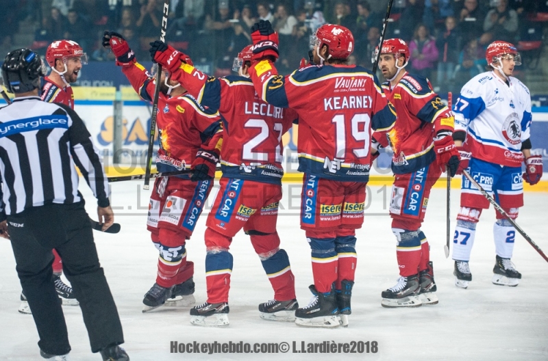 Photo hockey Ligue Magnus - Ligue Magnus : 11ème journée : Grenoble  vs Lyon - Tout en power play ! 