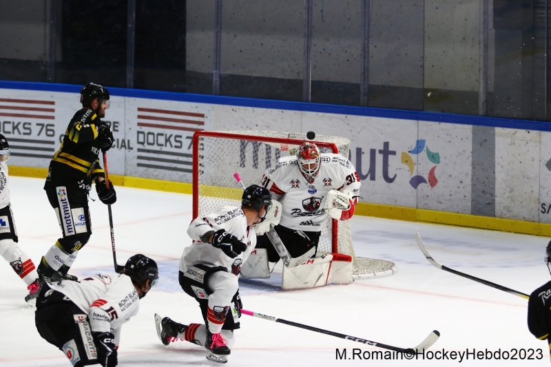 Photo hockey Ligue Magnus - Ligue Magnus : 11ème journée : Rouen vs Chamonix  - Première défaite de Rouen en Ligue Magnus