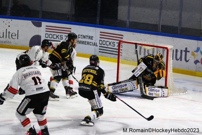 Photo hockey Ligue Magnus - Ligue Magnus : 11ème journée : Rouen vs Chamonix  - Première défaite de Rouen en Ligue Magnus