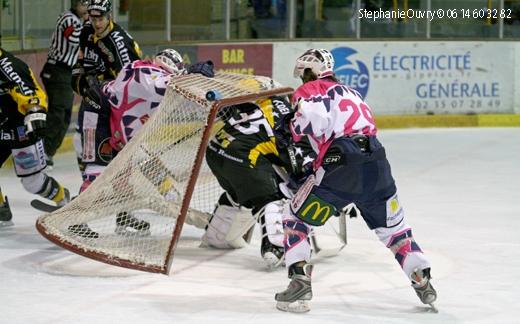 Photo hockey Ligue Magnus - Ligue Magnus : 11ème journée : Rouen vs Epinal  - Une victoire plus dure que prévue