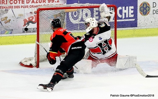 Photo hockey Ligue Magnus - Ligue Magnus : 11ème journée : Nice vs Anglet - Nice s\