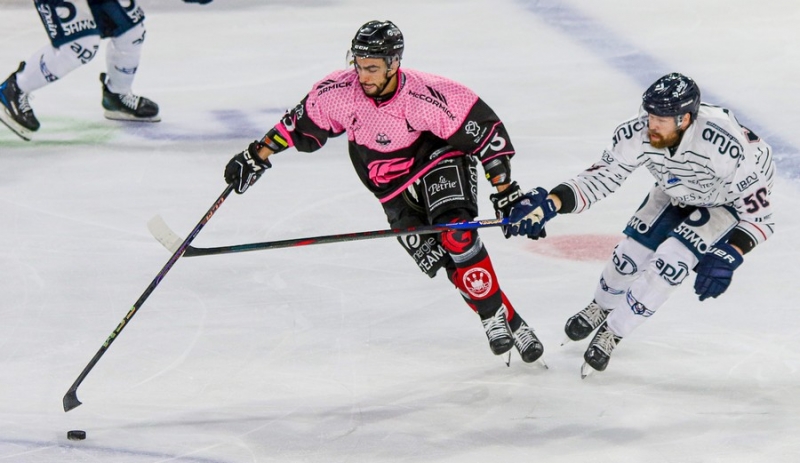 Photo hockey Ligue Magnus - Ligue Magnus : 11ème journée : Amiens  vs Angers  - Angers s