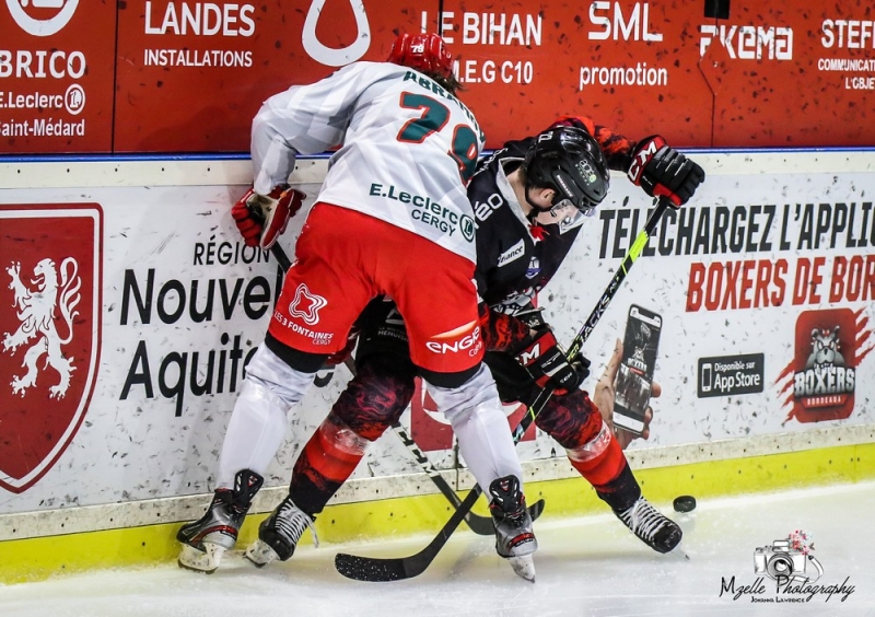Photo hockey Ligue Magnus - Ligue Magnus : 11ème journée : Bordeaux vs Cergy-Pontoise - Cergy enchaîne à l\ Photo hockey Ligue Magnus - Ligue Magnus : 11ème journée : Bordeaux vs Cergy-Pontoise - Cergy enchaîne à l\