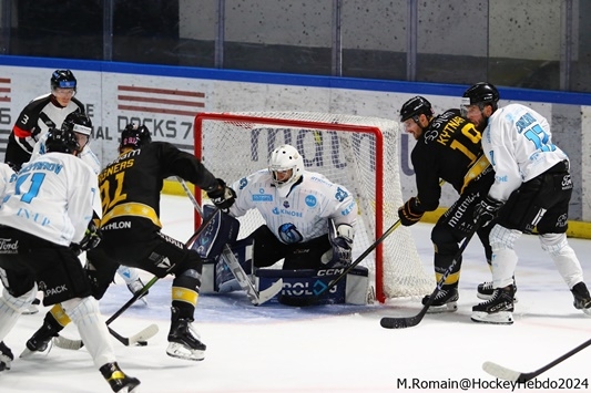 Photo hockey Ligue Magnus - Ligue Magnus : 11ème journée : Rouen vs Marseille - Un nouveau festival offensif sur l’île lacroix.
