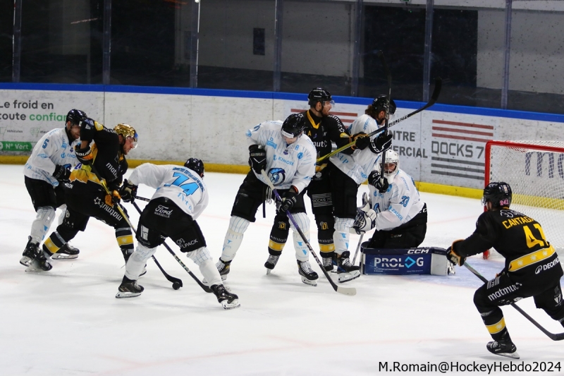 Photo hockey Ligue Magnus - Ligue Magnus : 11ème journée : Rouen vs Marseille - Un nouveau festival offensif sur l’île lacroix.