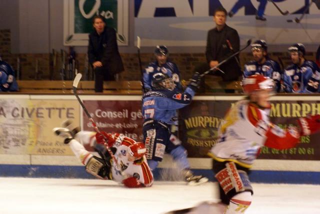 Photo hockey Ligue Magnus - Ligue Magnus : 12ème journée : Angers  vs Morzine-Avoriaz - Angers vs Morzine-Avoriaz