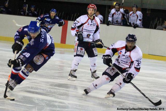 Photo hockey Ligue Magnus - Ligue Magnus : 12ème journée : Brest  vs Angers  - Les Albatros impuissants contre Angers 
