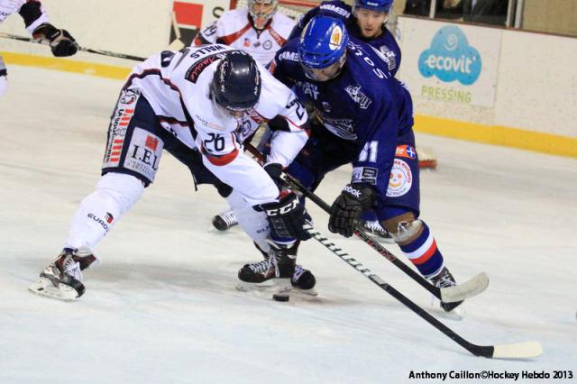 Photo hockey Ligue Magnus - Ligue Magnus : 12ème journée : Brest  vs Angers  - Les Albatros impuissants contre Angers 
