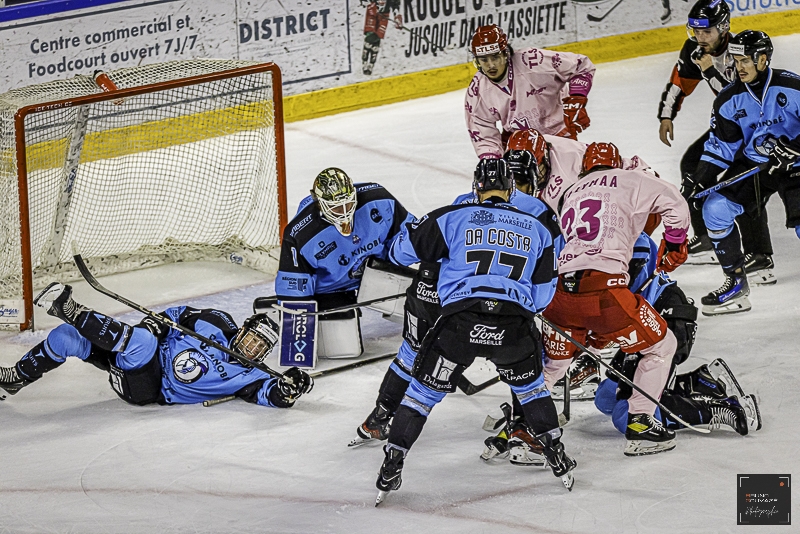 Photo hockey Ligue Magnus - Ligue Magnus : 12ème journée : Cergy-Pontoise vs Marseille - Marseille ne trébuche pas à Cergy