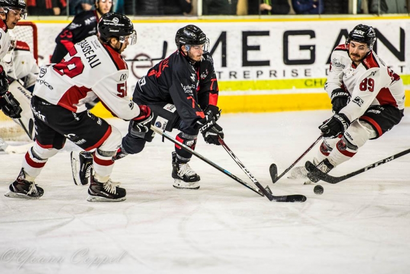 Photo hockey Ligue Magnus - Ligue Magnus : 12ème journée : Chamonix  vs Mulhouse - Les Pionniers prennent leur revanche