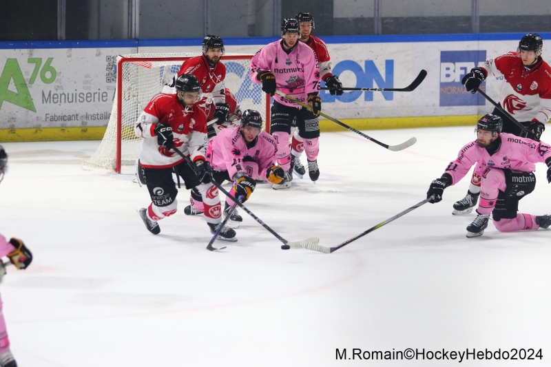 Photo hockey Ligue Magnus - Ligue Magnus : 12ème journée : Rouen vs Amiens  - LM : Rouen, une déroute collective.