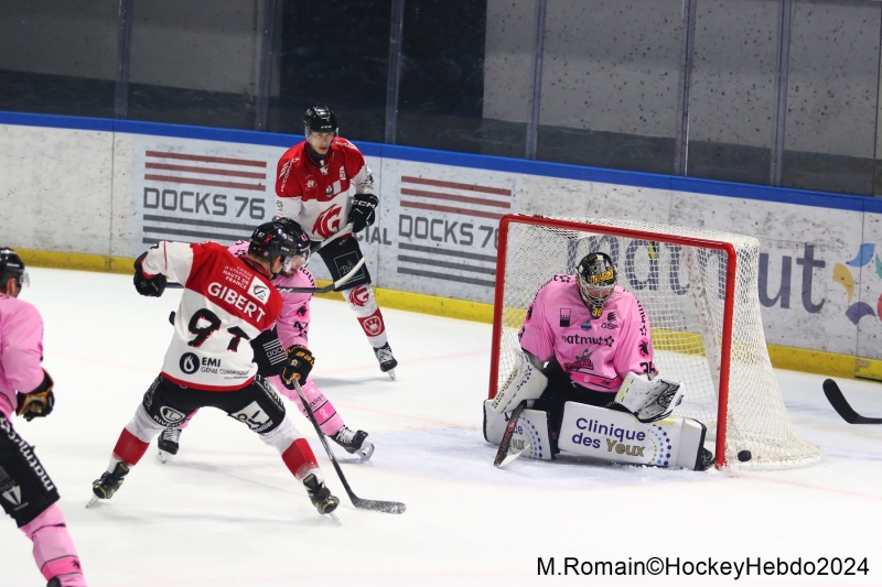 Photo hockey Ligue Magnus - Ligue Magnus : 12ème journée : Rouen vs Amiens  - LM : Rouen, une déroute collective.