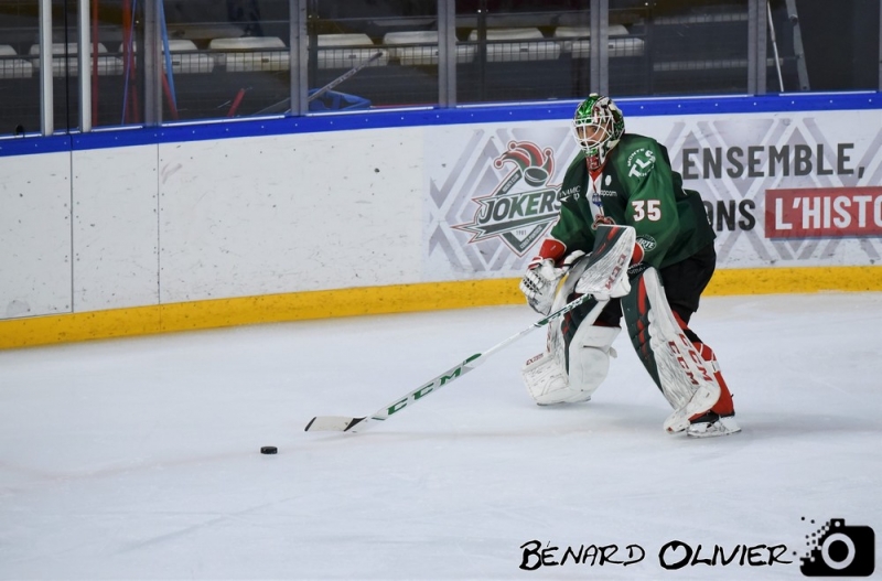 Photo hockey Ligue Magnus - Ligue Magnus : 12ème journée : Cergy-Pontoise vs Amiens  - Victoire des Jokers face aux Gothiques