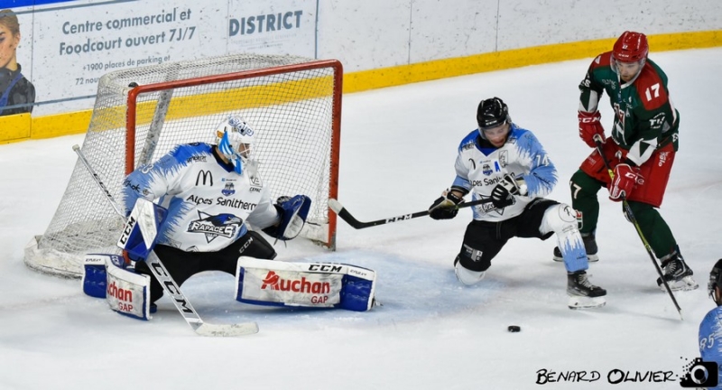 Photo hockey Ligue Magnus - Ligue Magnus : 12ème journée : Cergy-Pontoise vs Gap - Les Jokers renversent les Rapaces Photo hockey Ligue Magnus - Ligue Magnus : 12ème journée : Cergy-Pontoise vs Gap - Les Jokers renversent les Rapaces