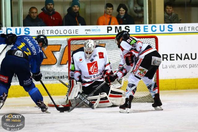 Photo hockey Ligue Magnus - Ligue Magnus : 12ème journée : Chamonix vs Amiens - O’Keefe, chef des Gothiques Photo hockey Ligue Magnus - Ligue Magnus : 12ème journée : Chamonix vs Amiens - O’Keefe, chef des Gothiques