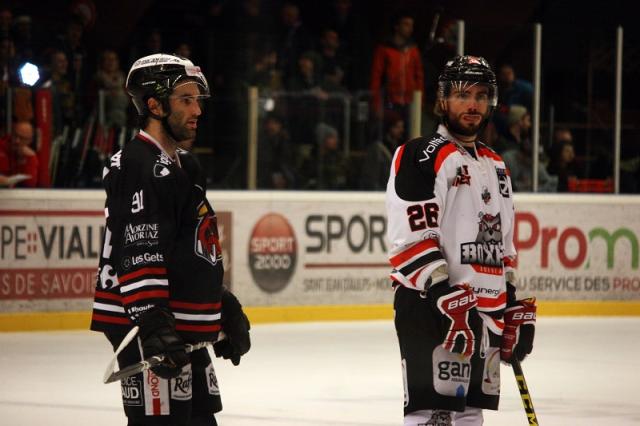 Photo hockey Ligue Magnus - Ligue Magnus : 12ème journée : Morzine-Avoriaz vs Bordeaux - Les Pingouins en laisse face aux Boxers