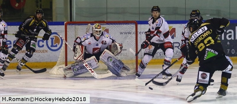Photo hockey Ligue Magnus - Ligue Magnus : 12ème journée : Rouen vs Amiens - Rouen emporte le Derby et reste invaincu Photo hockey Ligue Magnus - Ligue Magnus : 12ème journée : Rouen vs Amiens - Rouen emporte le Derby et reste invaincu