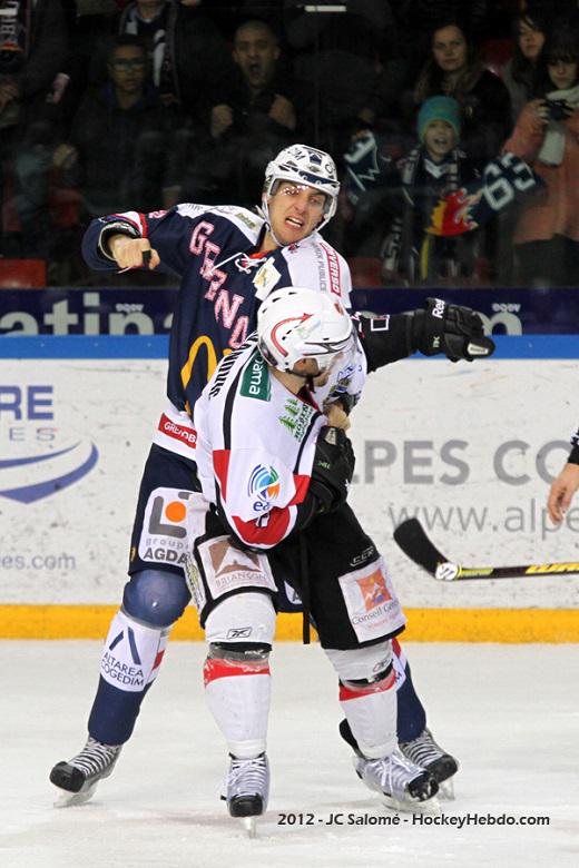 Photo hockey Ligue Magnus - Ligue Magnus : 13ème journée  : Grenoble  vs Briançon  - Grenoble: claque au classement !