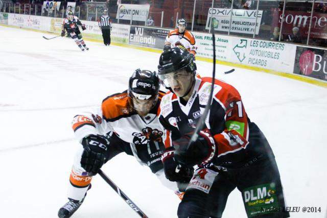 Photo hockey Ligue Magnus - Ligue Magnus : 13ème journée : Amiens  vs Epinal  - La troisième place sans accroc.