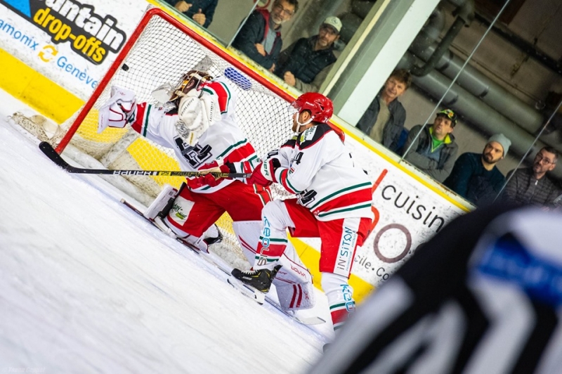 Photo hockey Ligue Magnus - Ligue Magnus : 13ème journée : Chamonix  vs Anglet - Enfin 3 points pour les Pionniers