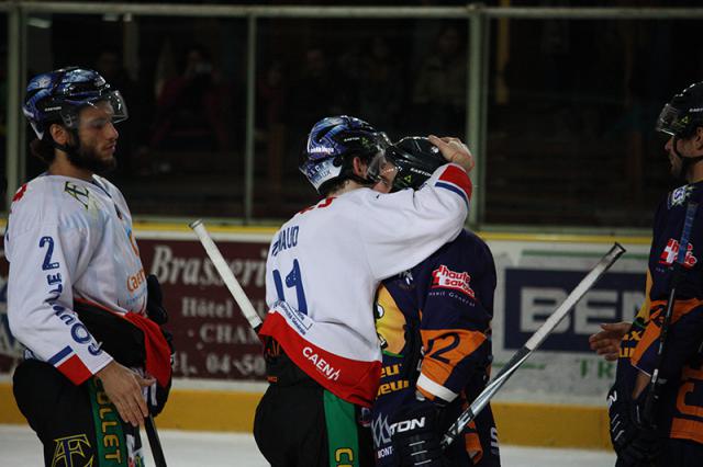Photo hockey Ligue Magnus - Ligue Magnus : 13ème journée : Chamonix  vs Caen  - Cardiaques, s