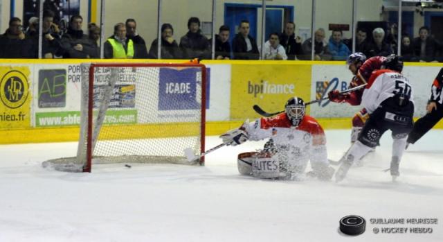Photo hockey Ligue Magnus - Ligue Magnus : 13ème journée : Dijon  vs Angers  - Angers remporte le combat de Ducs
