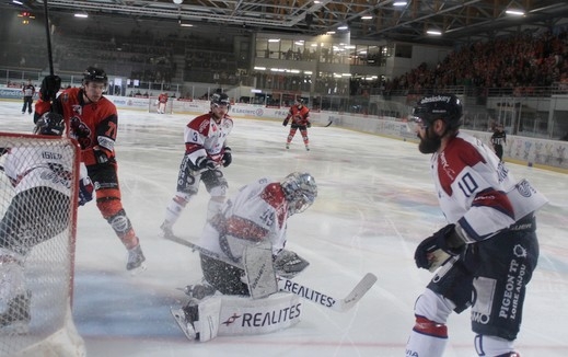 Photo hockey Ligue Magnus - Ligue Magnus : 13ème journée : Epinal  vs Angers  - Avantage aux frères Gratton