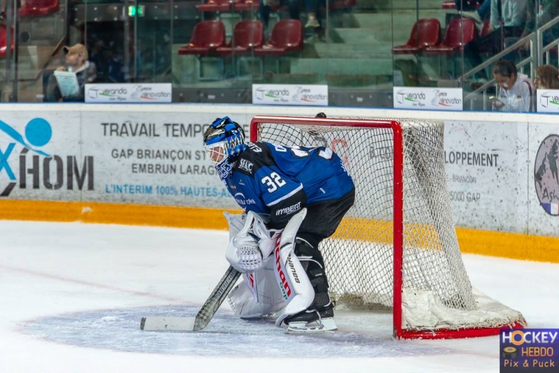 Photo hockey Ligue Magnus - Ligue Magnus : 13ème journée : Gap  vs Angers  - Les Ducs sous l