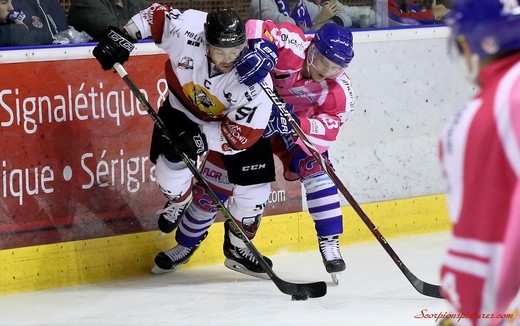 Photo hockey Ligue Magnus - Ligue Magnus : 13ème journée : Mulhouse vs Chamonix  - Jusqu’au bout du suspens 