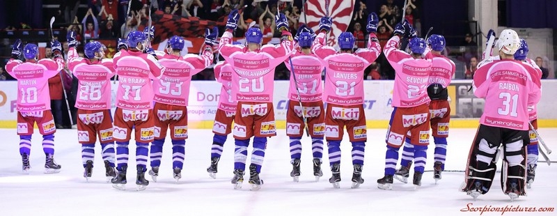 Photo hockey Ligue Magnus - Ligue Magnus : 13ème journée : Mulhouse vs Chamonix  - Jusqu’au bout du suspens 