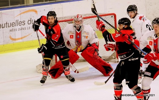 Photo hockey Ligue Magnus - Ligue Magnus : 13ème journée : Nice vs Briançon  - Briançon enfonce Nice !