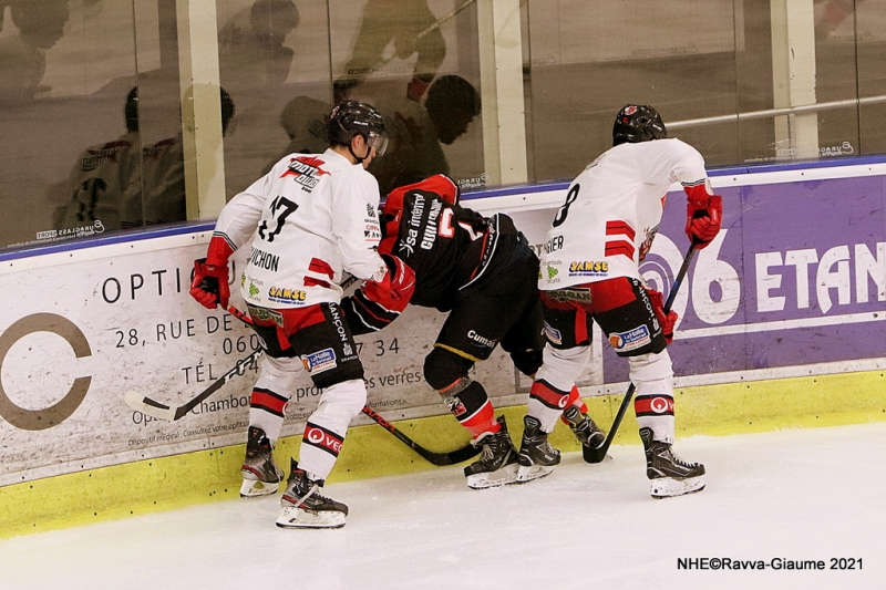 Photo hockey Ligue Magnus - Ligue Magnus : 13ème journée : Nice vs Briançon  - Briançon enfonce Nice !