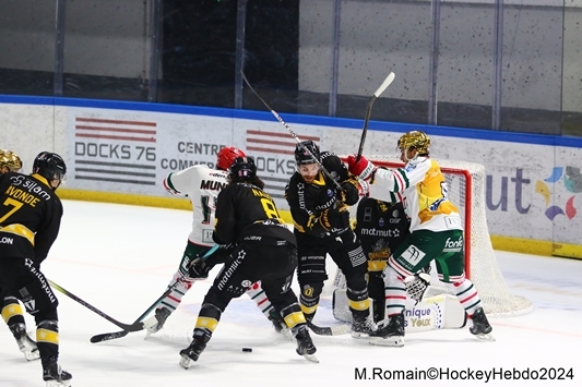 Photo hockey Ligue Magnus - Ligue Magnus : 13ème journée : Rouen vs Anglet - Rouen : Bon pour le moral.