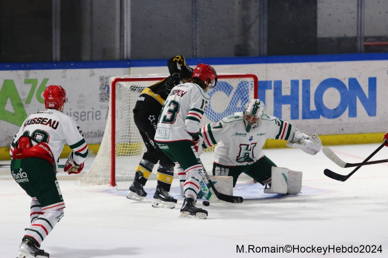 Photo hockey Ligue Magnus - Ligue Magnus : 13ème journée : Rouen vs Anglet - Rouen : Bon pour le moral.