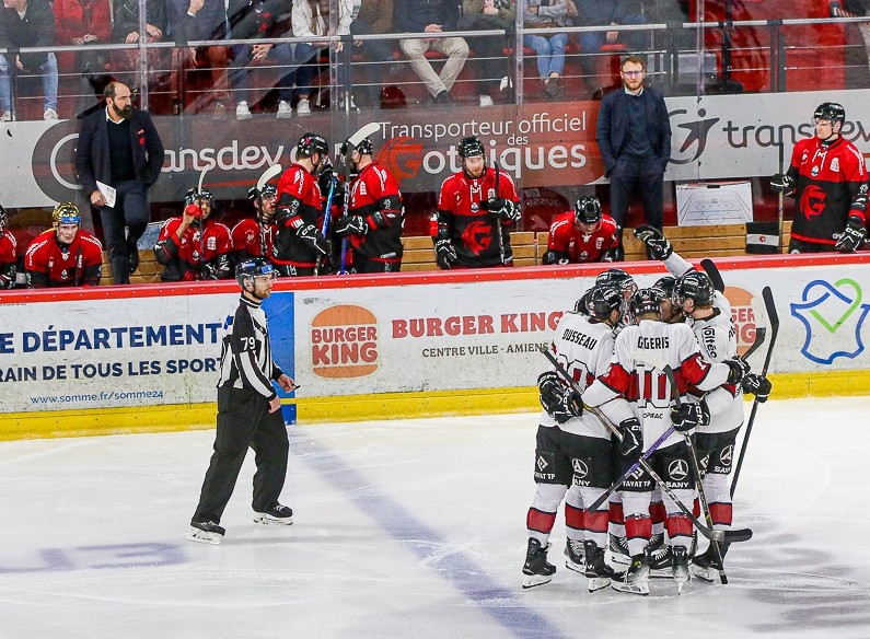 Photo hockey Ligue Magnus - Ligue Magnus : 13ème journée : Amiens  vs Bordeaux - Amiens s