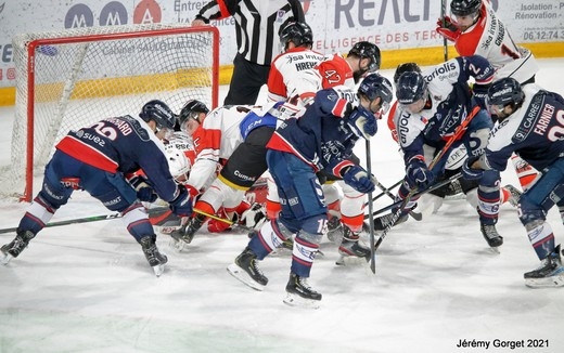 Photo hockey Ligue Magnus - Ligue Magnus : 14ème journée : Angers  vs Nice - Angers s