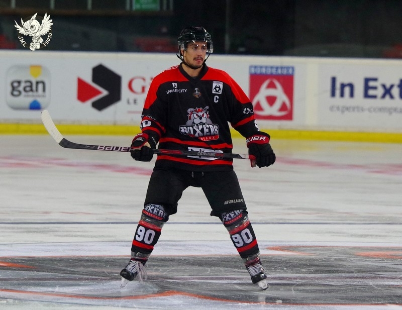 Photo hockey Ligue Magnus - Ligue Magnus : 14ème journée : Bordeaux vs Rouen - Retour gagnant des Dragons à Mériadeck