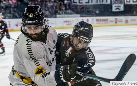 Photo hockey Ligue Magnus - Ligue Magnus : 14ème journée : Bordeaux vs Rouen - Victoire aux Tab  de Rouen à Bordeaux.