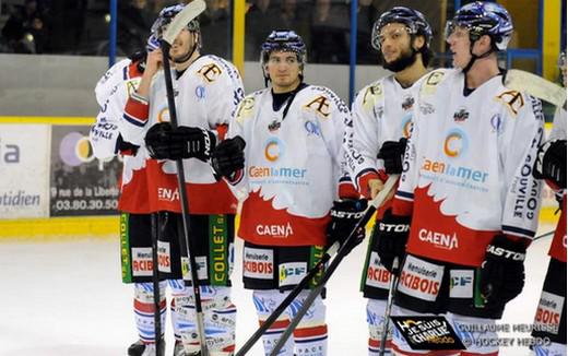 Photo hockey Ligue Magnus - Ligue Magnus : 14ème journée : Caen  vs Chamonix  - Caen s