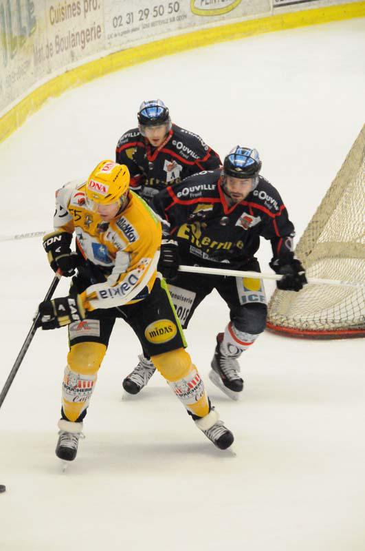 Photo hockey Ligue Magnus - Ligue Magnus : 14ème journée : Caen  vs Strasbourg  - Caen enchaîne à domicile