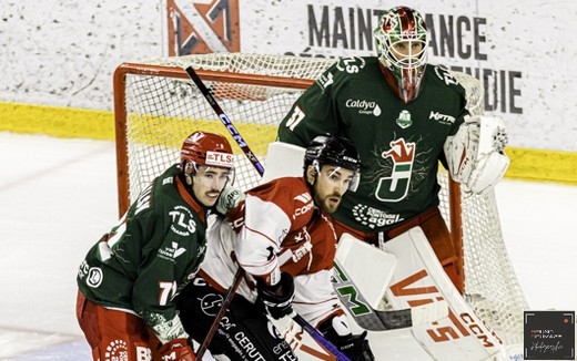 Photo hockey Ligue Magnus - Ligue Magnus : 14ème journée : Cergy-Pontoise vs Amiens  - Amiens maitrise Cergy