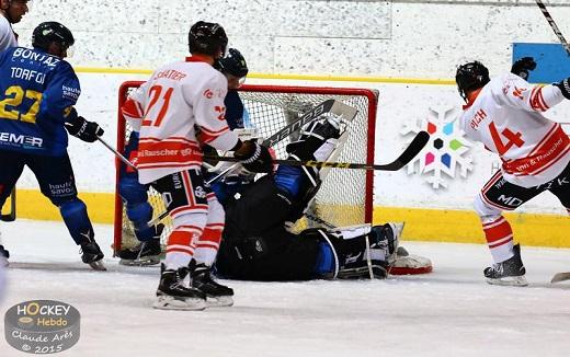 Photo hockey Ligue Magnus - Ligue Magnus : 14ème journée : Chamonix  vs Epinal  - Epinal du bout de la crosse