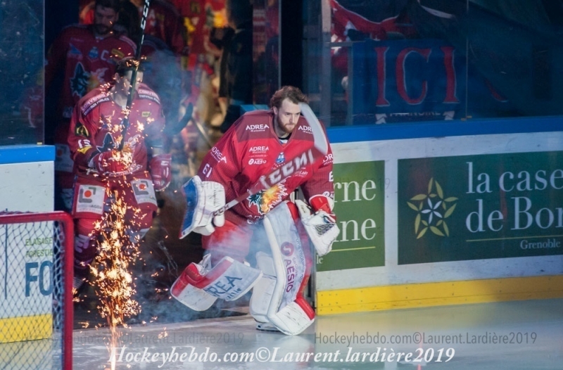 Photo hockey Ligue Magnus - Ligue Magnus : 14ème journée : Grenoble  vs Angers  - Un match au sommet ! 