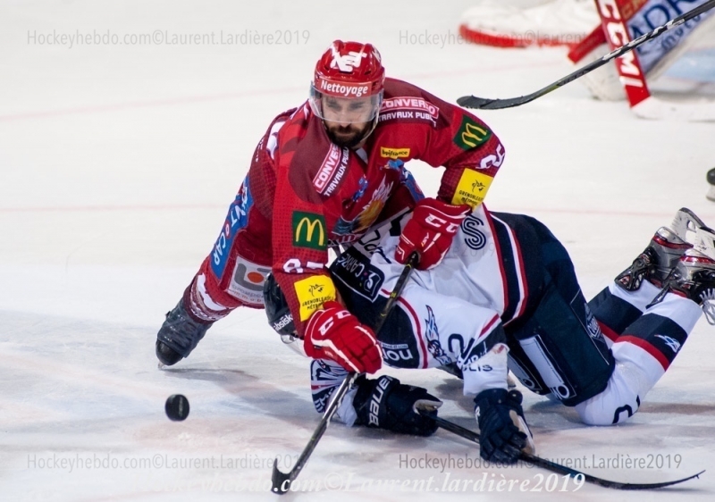 Photo hockey Ligue Magnus - Ligue Magnus : 14ème journée : Grenoble  vs Angers  - Un match au sommet ! 