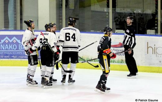 Photo hockey Ligue Magnus - Ligue Magnus : 14ème journée : Nice vs Amiens  - Champagne pour Riendeau !