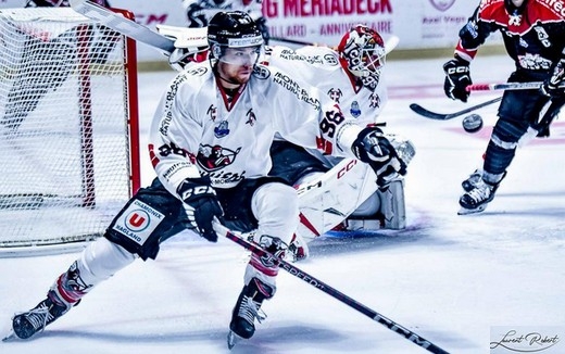 Photo hockey Ligue Magnus - Ligue Magnus : 14ème journée : Nice vs Chamonix  - Nice vs Chamonix : Tom Aubrun XXL !