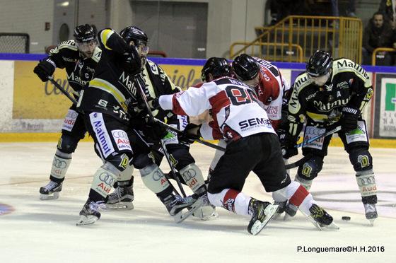 Photo hockey Ligue Magnus - Ligue Magnus : 14ème journée : Rouen vs Chamonix / Morzine - LM : Une victoire laborieuse