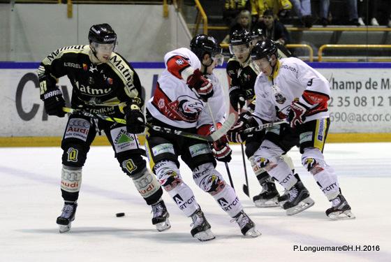Photo hockey Ligue Magnus - Ligue Magnus : 14ème journée : Rouen vs Chamonix / Morzine - LM : Une victoire laborieuse
